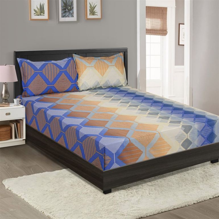 Lively Beauty Sparkle Fitted Bed Sheet - 21013