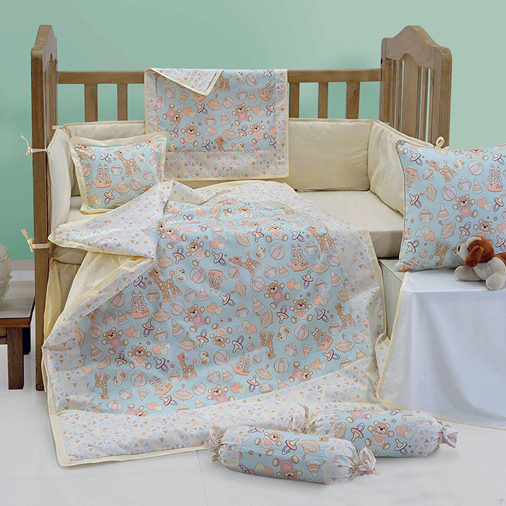 Teddy Baby Cot Set - 2003