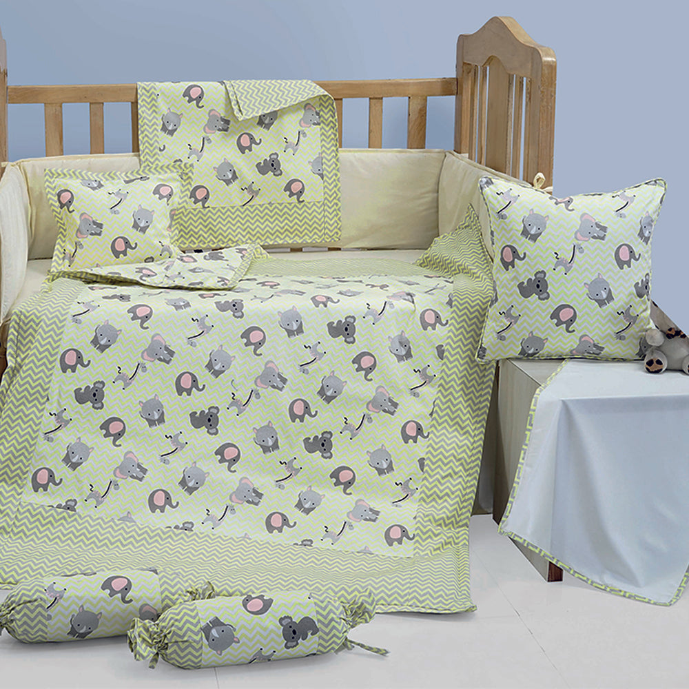 Baby Elephant Cot Set - 2004