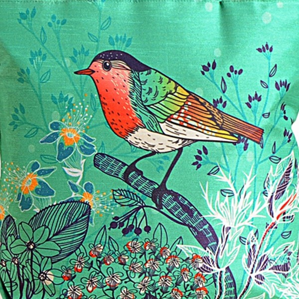 Cyan Bird Animal Theme Bag- Birds- 2