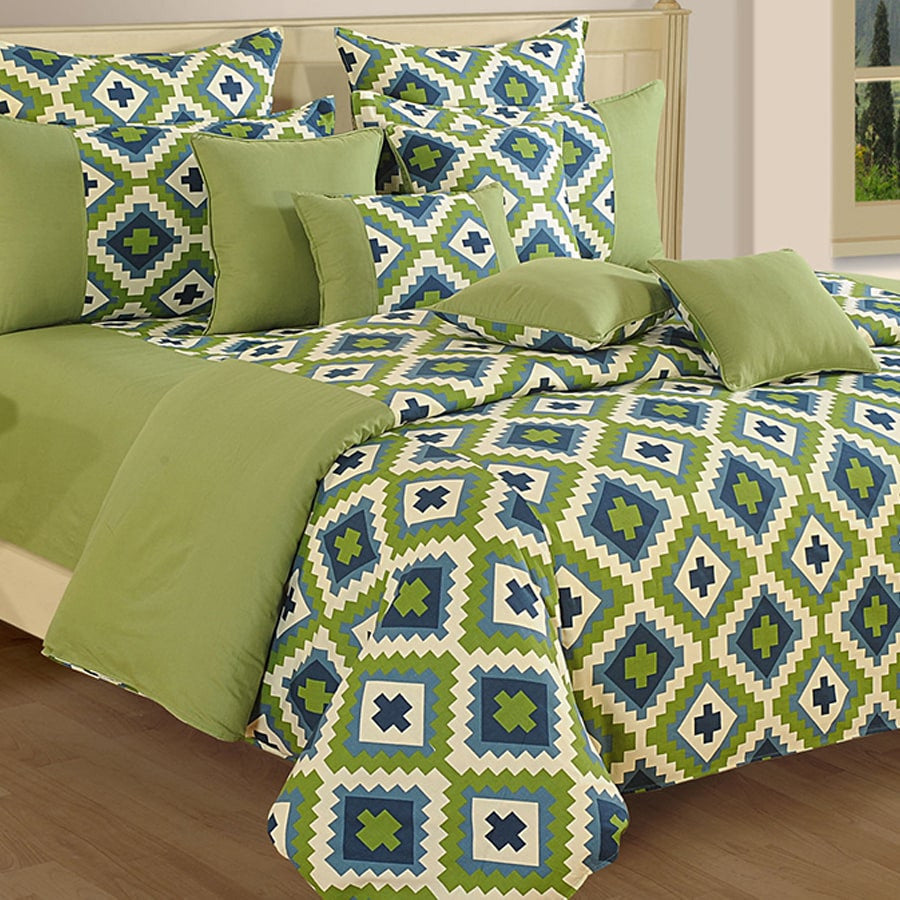 Shades Of Paradise Fitted Bed Sheet- 1408