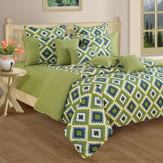 Shades Of Paradise Fitted Bed Sheet- 1408