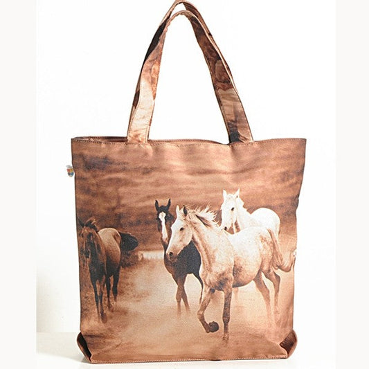 Brown Horse Animal Theme Bag- Horses-1