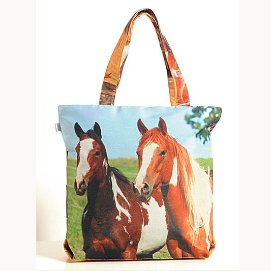 Scenic Horses Animal Theme Bag- Horses-2