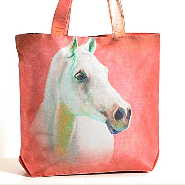 Snowy Horse Animal Theme Bags- Horses-3