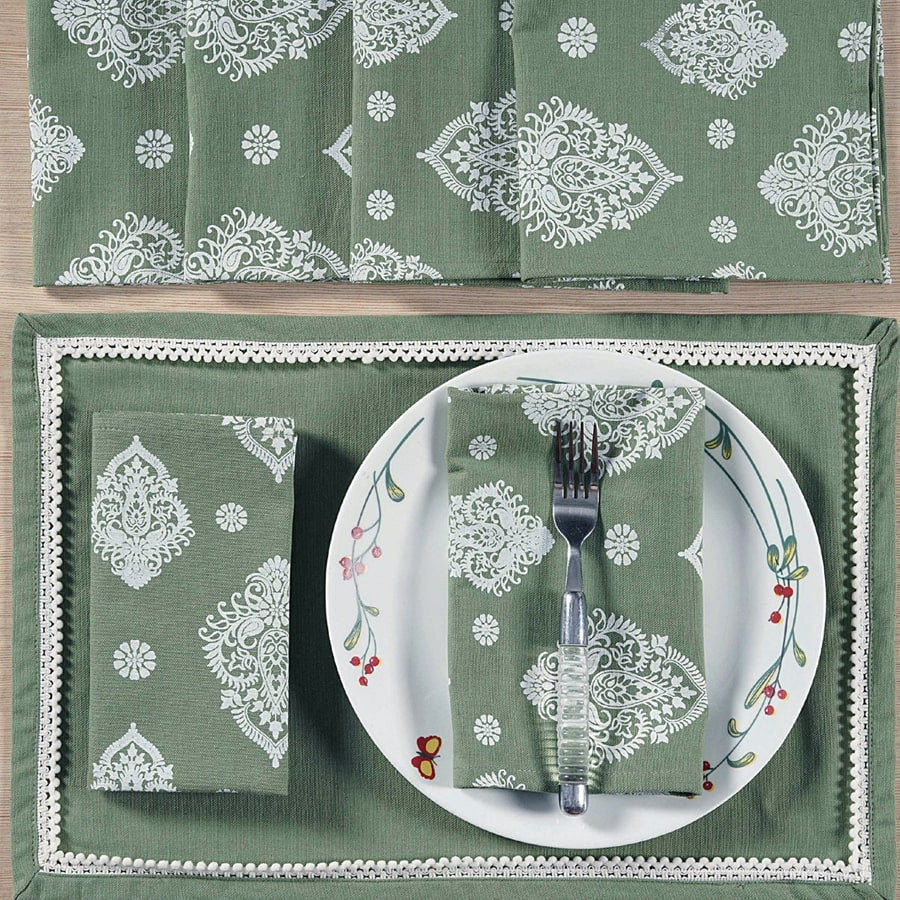 Printed Rectangular Table Linen-10501