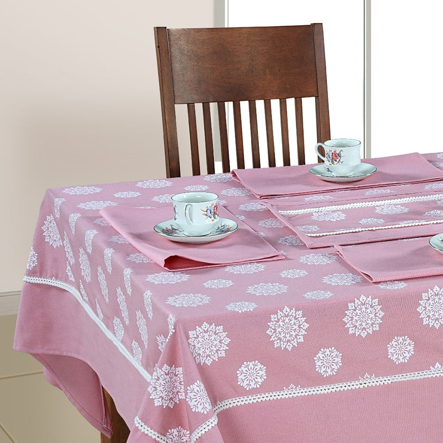 Meal Delight Printed Rectangular Table Linen-10504