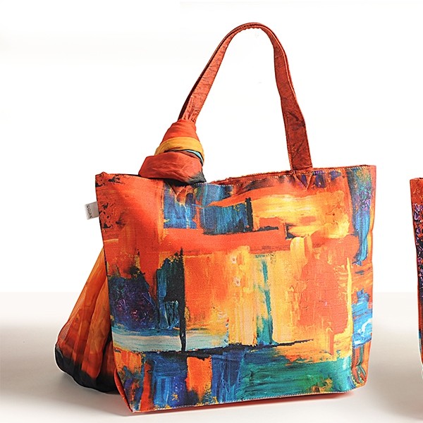 Artistic Bliss Bags & Scarf – SCF 934