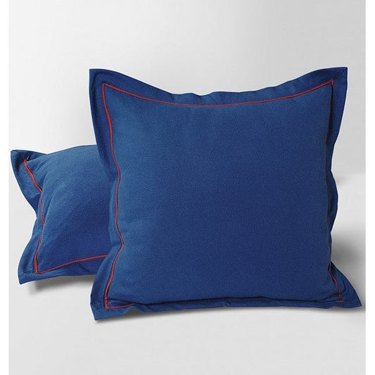 Blue Cushion Cover-Cushion Sld Blue