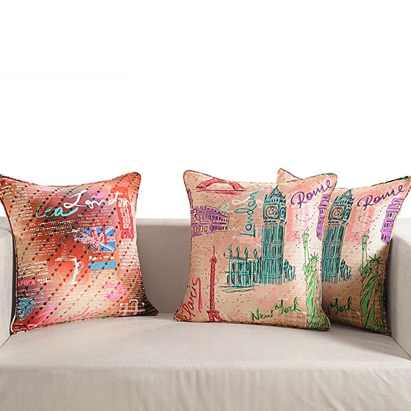 Wonder World Digital Printed Cushion Covers - DCC – 1201