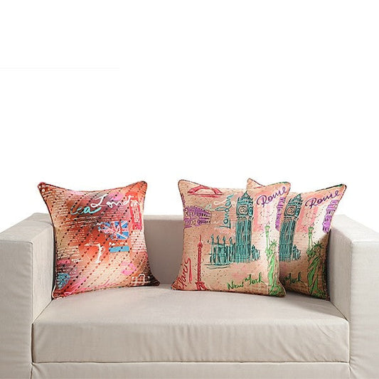 Wonder World Digital Printed Cushion Covers - DCC – 1201