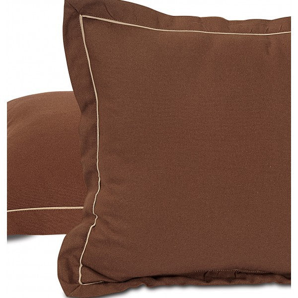 Brown Cushion Cover-Cushion Sld Brown