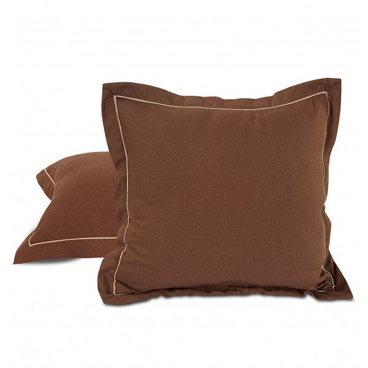 Brown Cushion Cover-Cushion Sld Brown