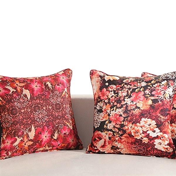 Wine Bloom Digital Printed Cushion Covers – DCC – 1205