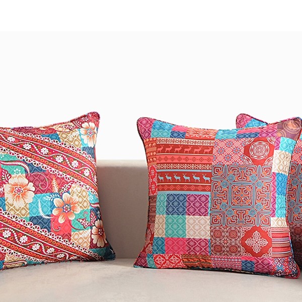 Ethnic Elegance Digital Printed Cushion Covers - DCC- 1206