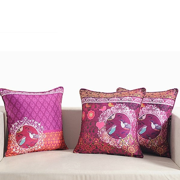 Nature Ethnic Digital Printed Cushion Covers - DCC- 1207