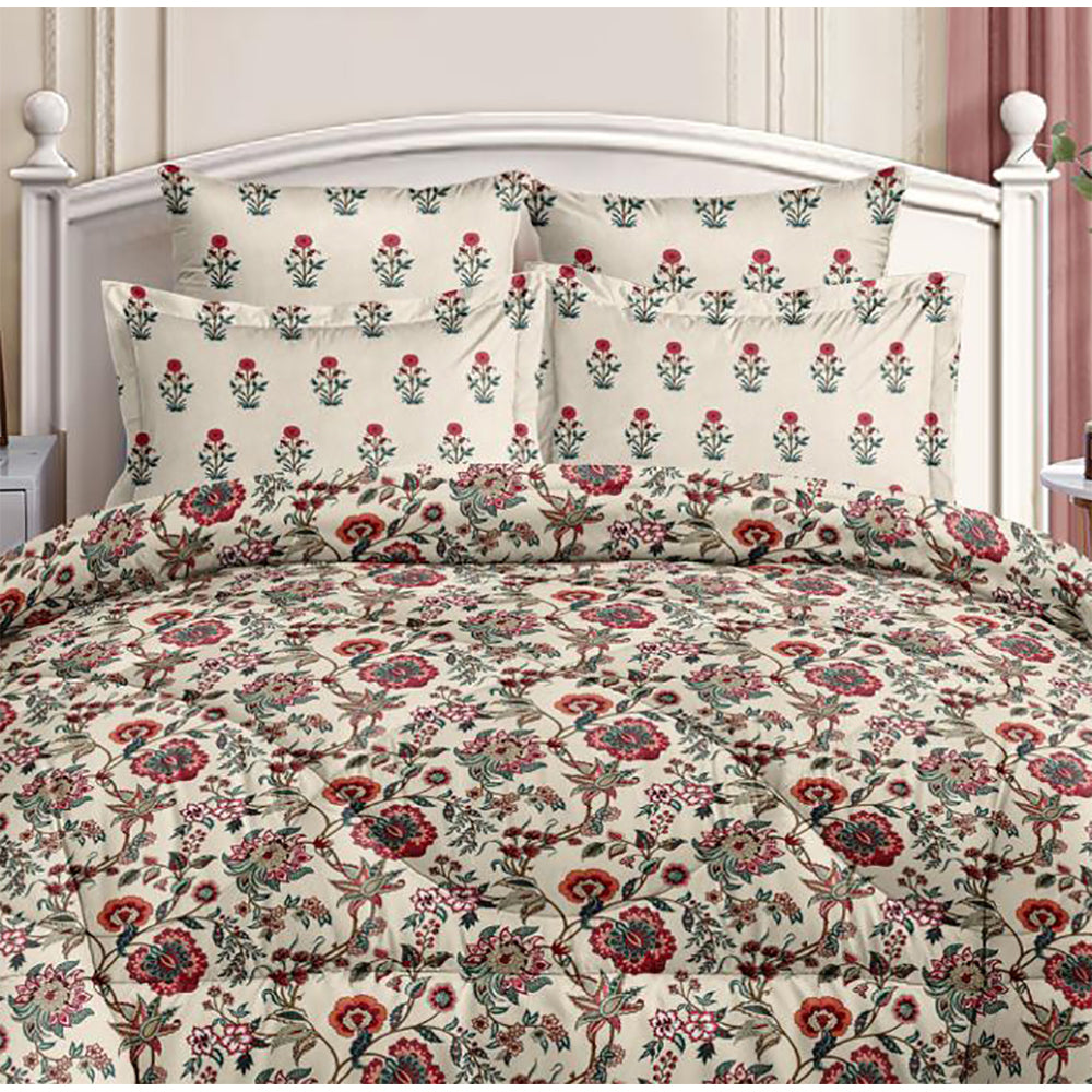 Grand Opal Double Bedsheet with 2 Pillow Covers - 23503