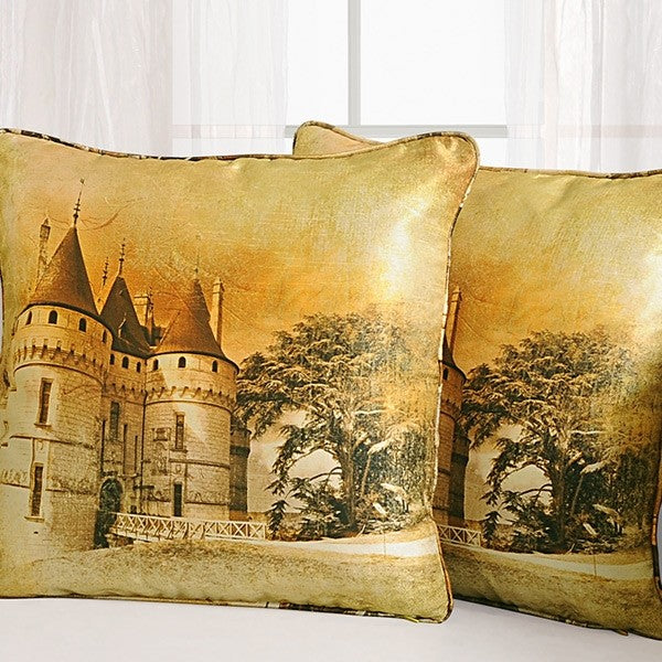 Castle Digital Printed Cushion Cover- DCC- 1160