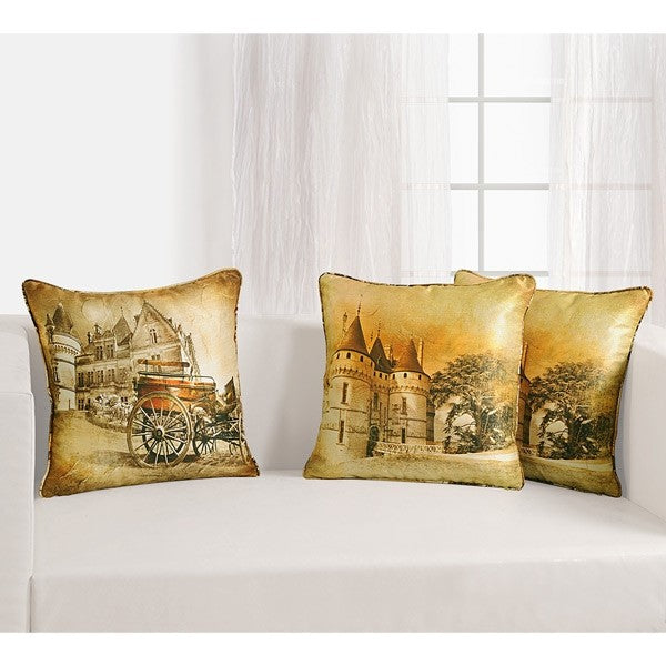 Castle Digital Printed Cushion Cover- DCC- 1160