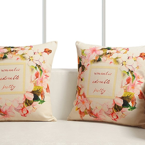 Fashion Garland Digital Printed Cushion Covers - SCC-04