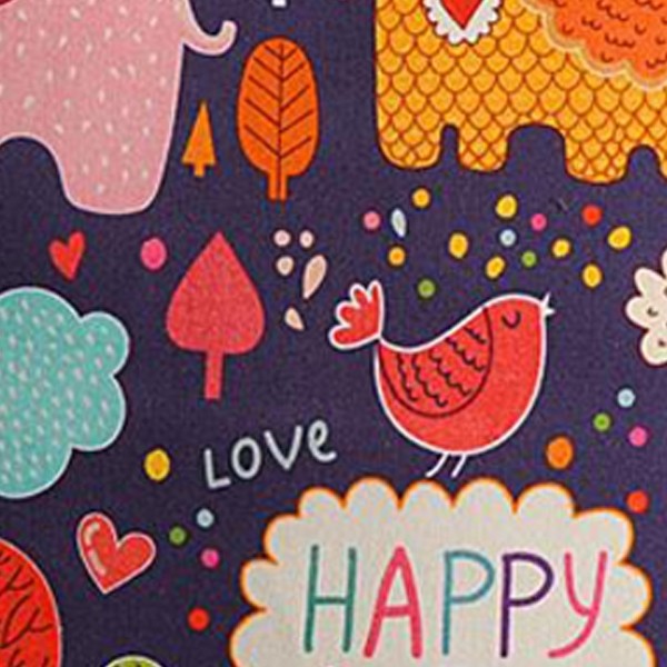 Happy love kids cushion covers- KCC- 166