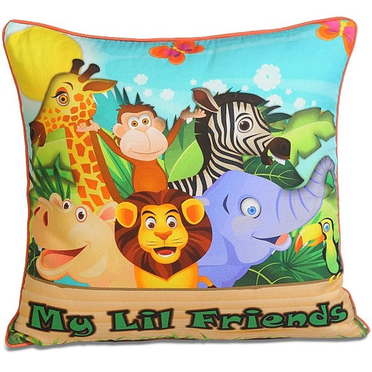 Lil Friends Kids Cushion Cover- KCC-104