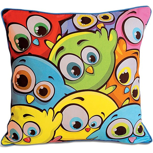 Colorful Birds Kids Cushion Covers- KCC-121