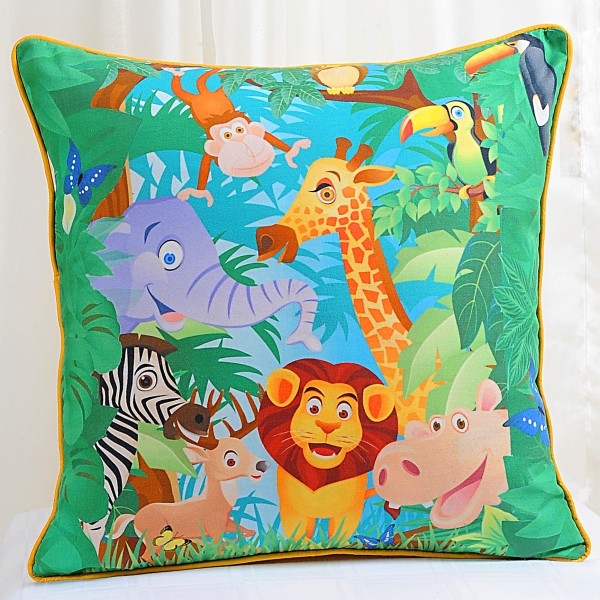 Jungle Kids Cushion Covers- KCC-134