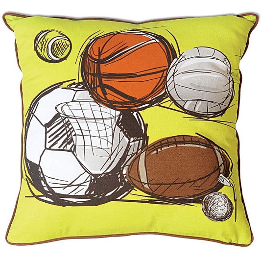 Charger Teens Cushion Cover- (KCC- 114)