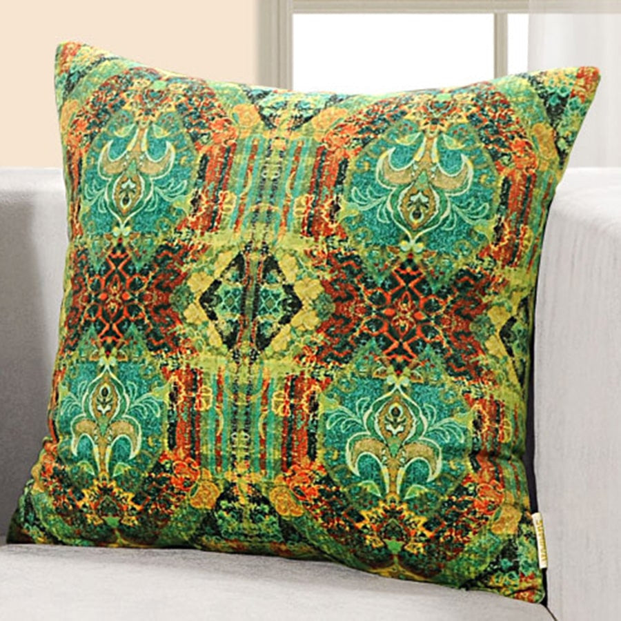 Digitally Printed Velvet Cushion Cover-5224