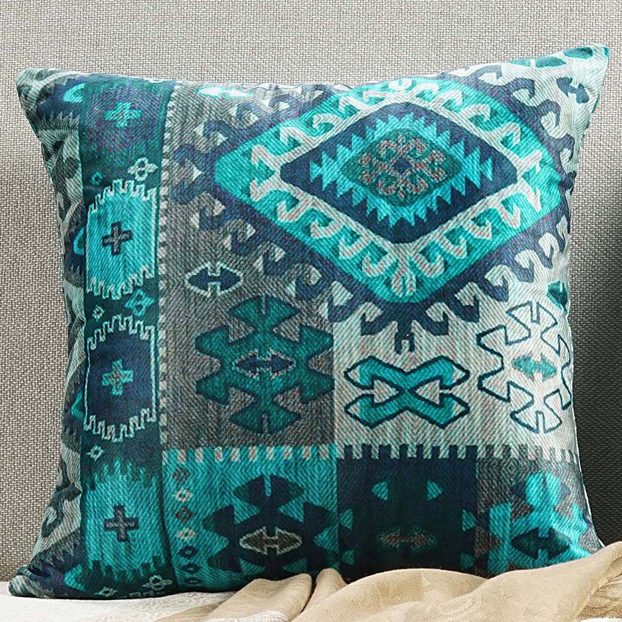 Digitally Printed Velvet Cushion Cover-5260