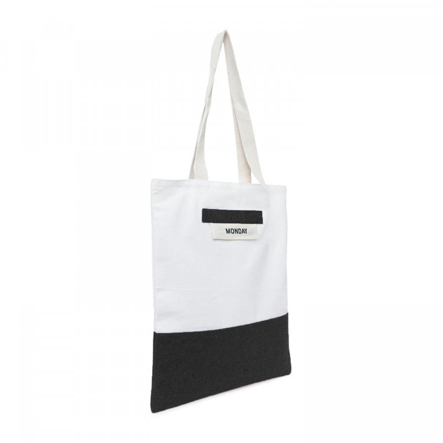 Felt Canvas Weekday Shopping Bag