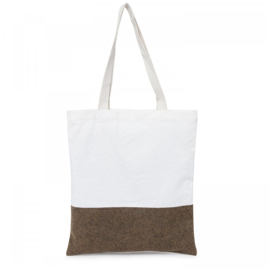 Felt Canvas Weekday Shopping Bag