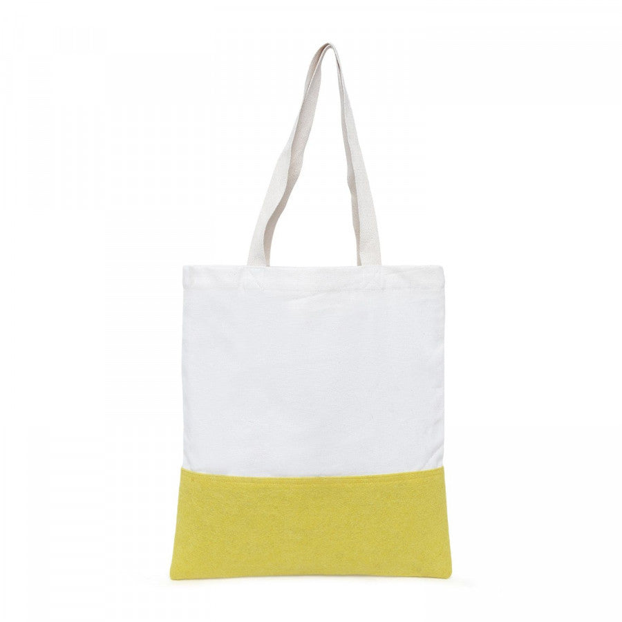 Felt Canvas Weekday Shopping Bag