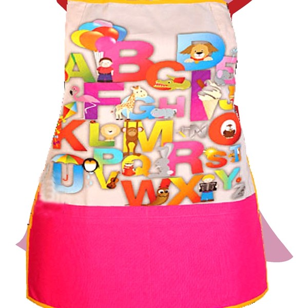 Letters and Animals Kids Apron- KAP-132