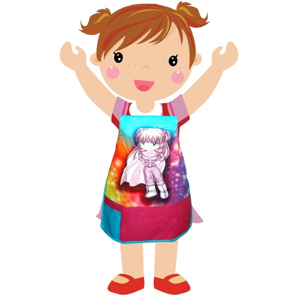 Super-girl Kids Apron - KAP-176