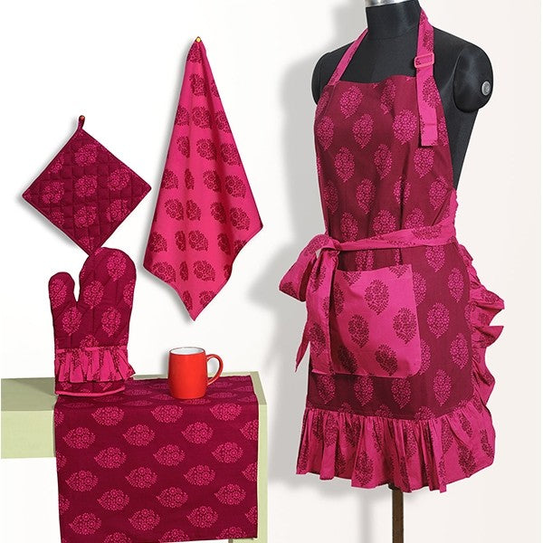 Bubblicious Taste Frilly Apron Set - FA3008