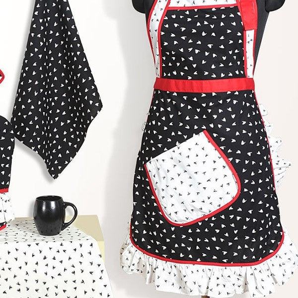 Bella Style Frilly Apron Set - FA2302