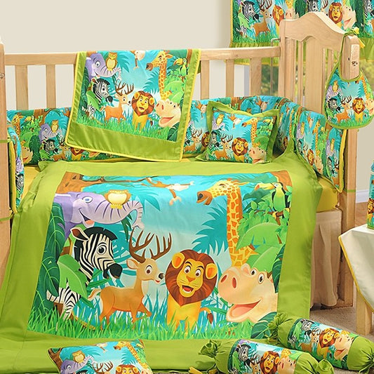 Baby Cot  Set- 134 BCS-Jungle