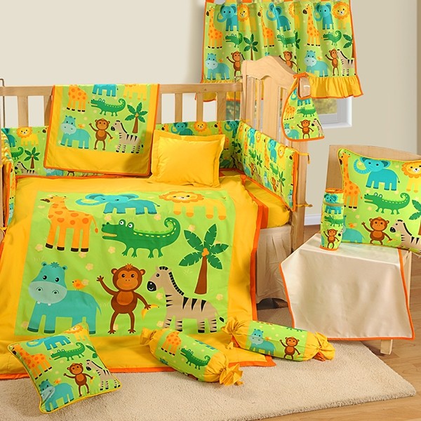 Croc Friends Baby Cot Set-162