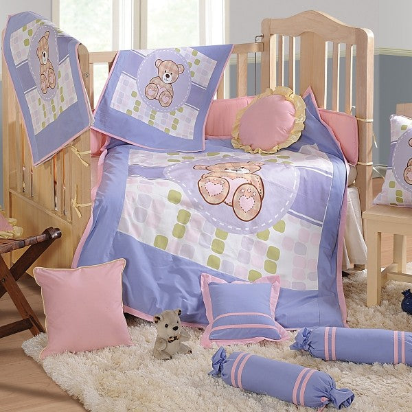 Eddy Teddy Baby Cot Set-1004