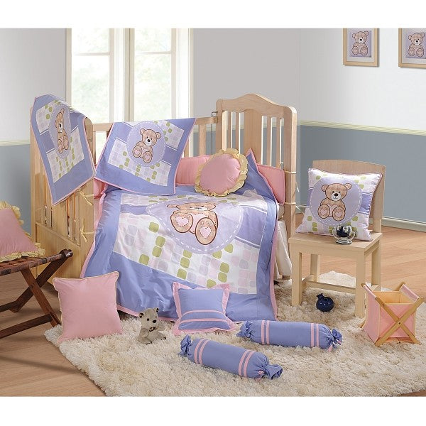 Eddy Teddy Baby Cot Set-1004