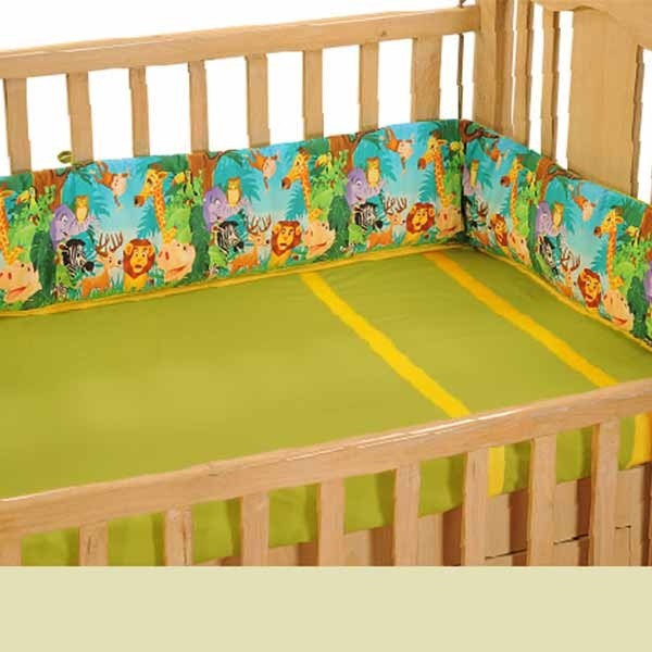 Jungle Animals Cot Bumper- 134