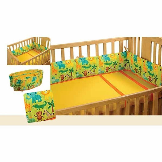 Fantasy Jungle Cot Bumper- 162