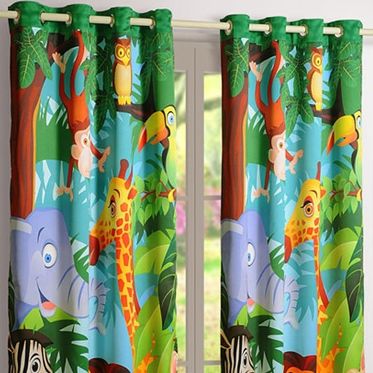 Jungle Kids Curtains-135