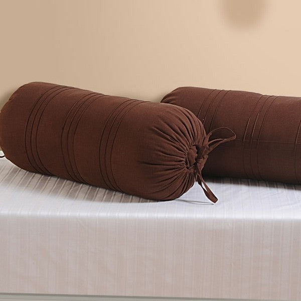 Brown Bolster Cover