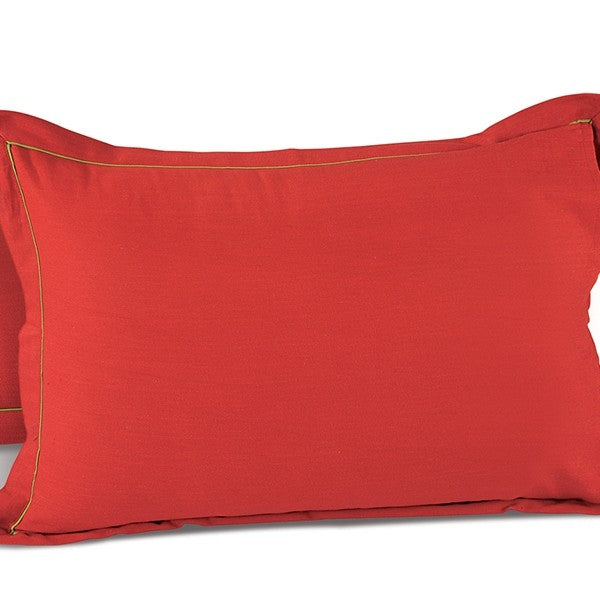 Casement Pillow Cover - Maroon