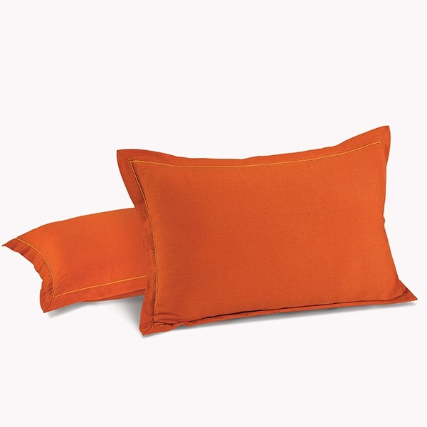 Casement Pillow Cover - Rust