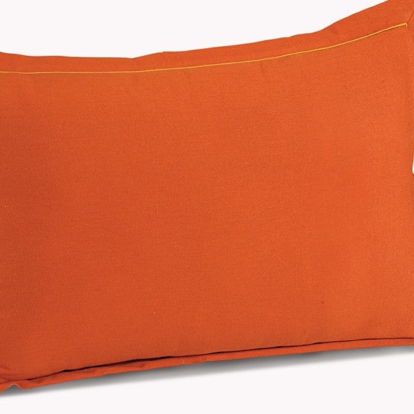 Casement Pillow Cover - Rust