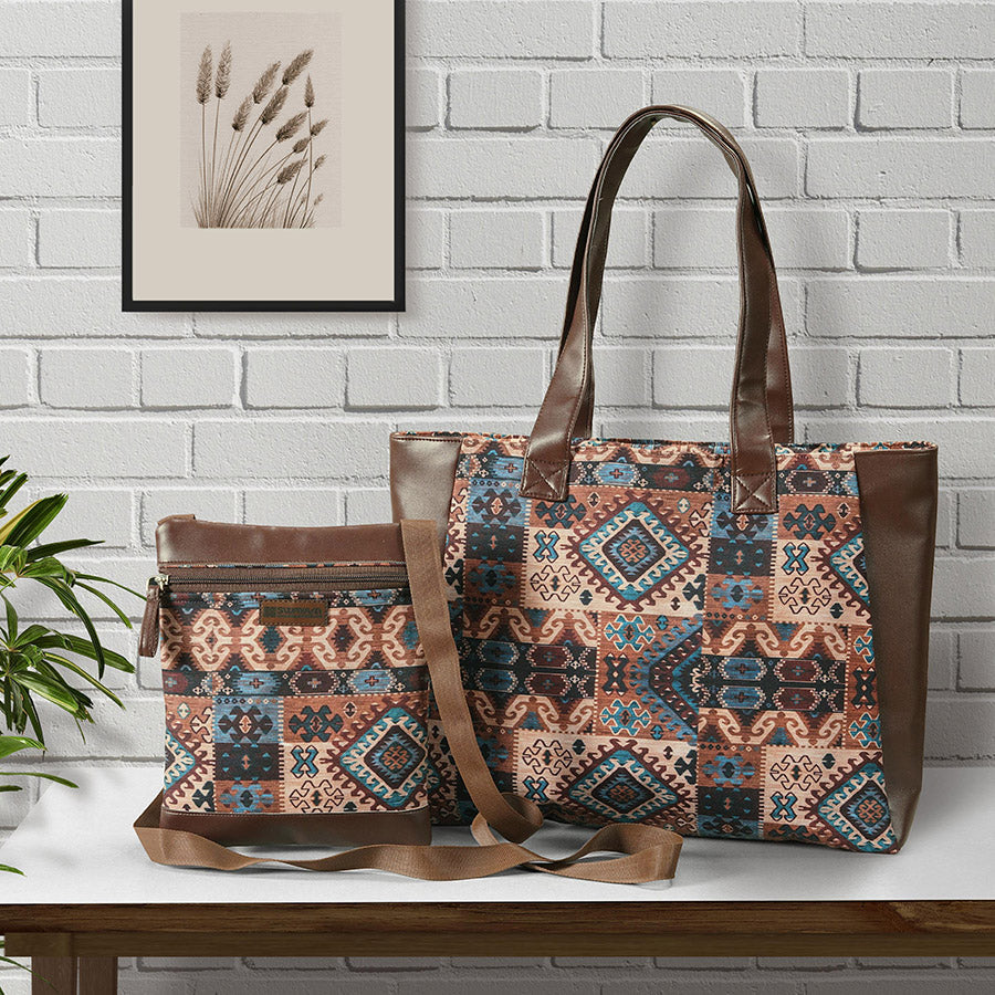 Aztec tote bag hotsell